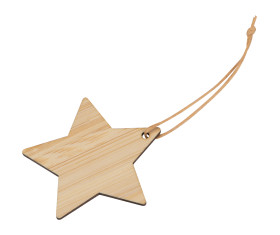 Pendentif étoile en bambou